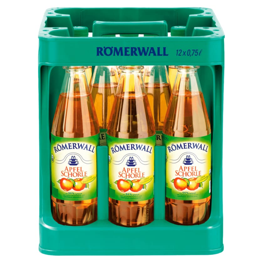 Römerwall Apfelschorle 12x0,75l
